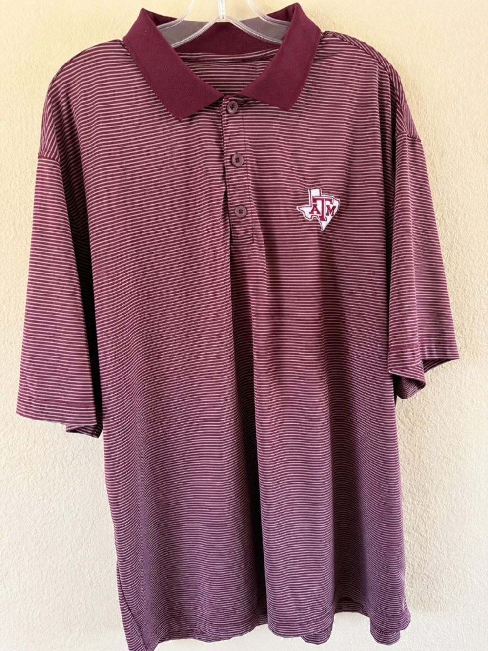 Texas A & M Aggies men's polo shirt by BAW